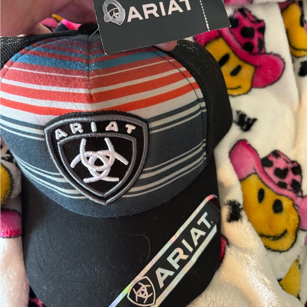 Ariat Multicolor Striped Cap